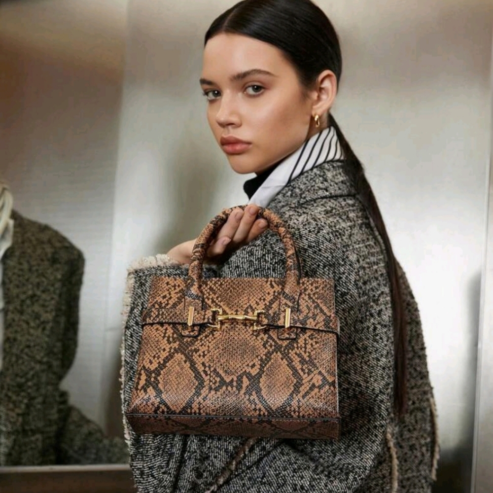 Square-Shaped Fashionable Handbag, Suitable For Women's Daily Commute